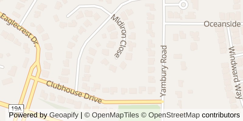 Map of 1221 Midiron Close, Qualicum Beach