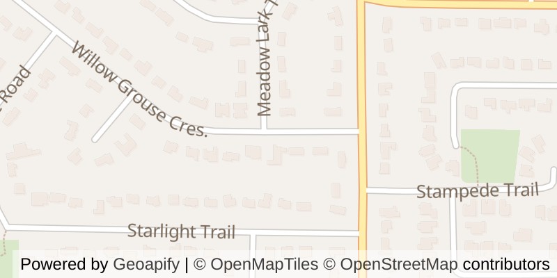 Map of 2615-2611 Willow Grouse Cres, Nanaimo