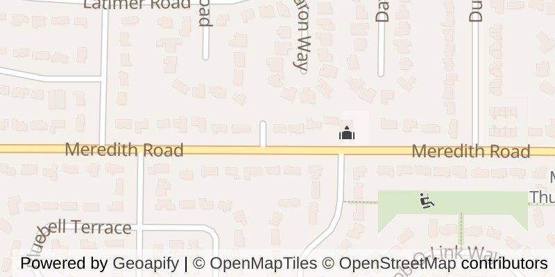 Map of 1746 Meredith Rd, Nanaimo