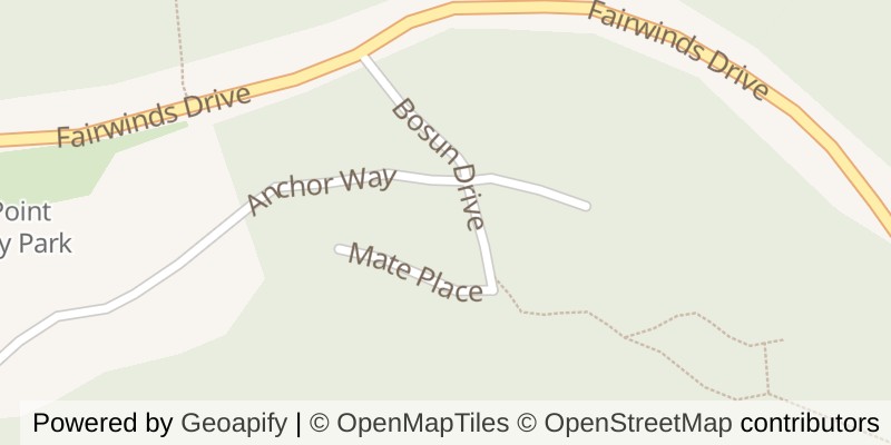 Map of 2305 Mate Pl, Nanoose Bay
