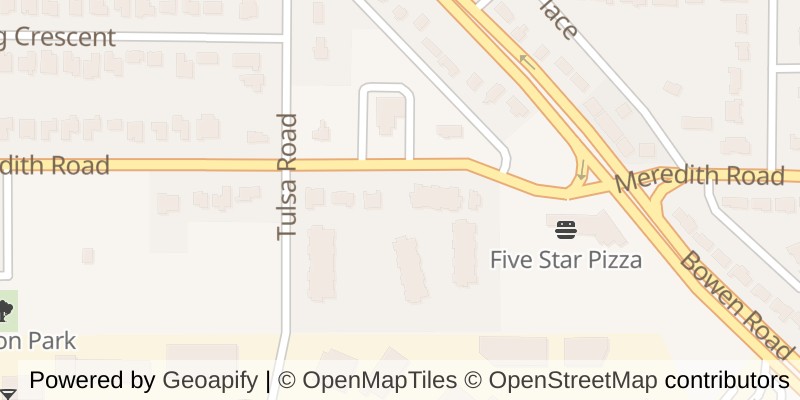 Map of 307 2117 Meredith Rd, Nanaimo